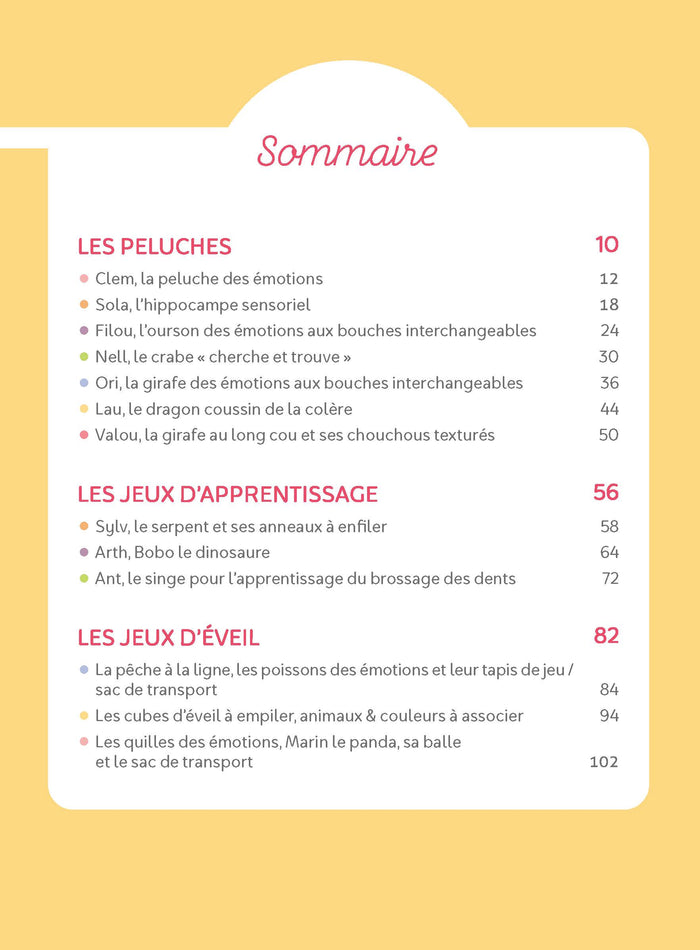 Mes doudous émotions