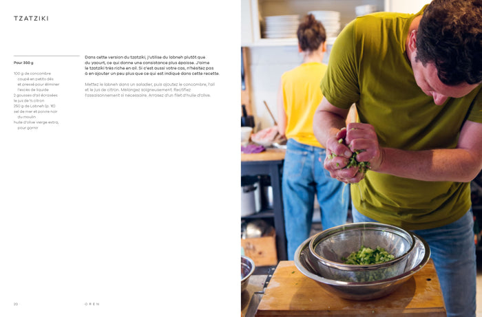 Oren, Notes de cuisine et recettes de Tel-Aviv