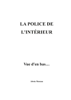 La police de l'intérieur