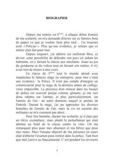 La police de l'intérieur