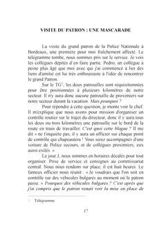 La police de l'intérieur