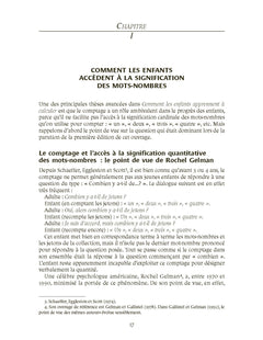 Comment les enfants apprennent à calculer