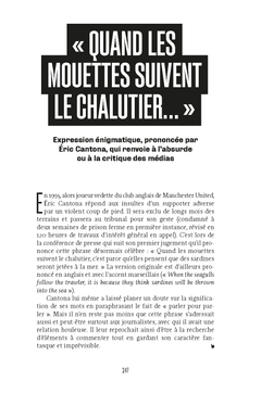 En plein dans la lucarne ! 200 expressions, mots et anecdotes de légende sur le foot
