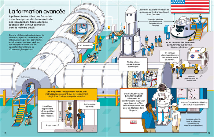 Que font les astronautes ? - A la découverte des métiers