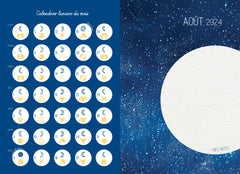 Agenda - Une année avec la Lune 2024