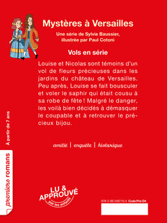 Mystères à Versailles : Vols en série