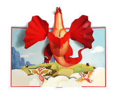 Histoires de dragons avec pop-up sonores