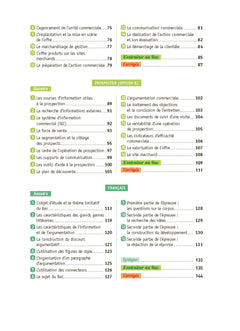 Toutes les matières - Bac Pro Métiers du Commerce et de la Vente