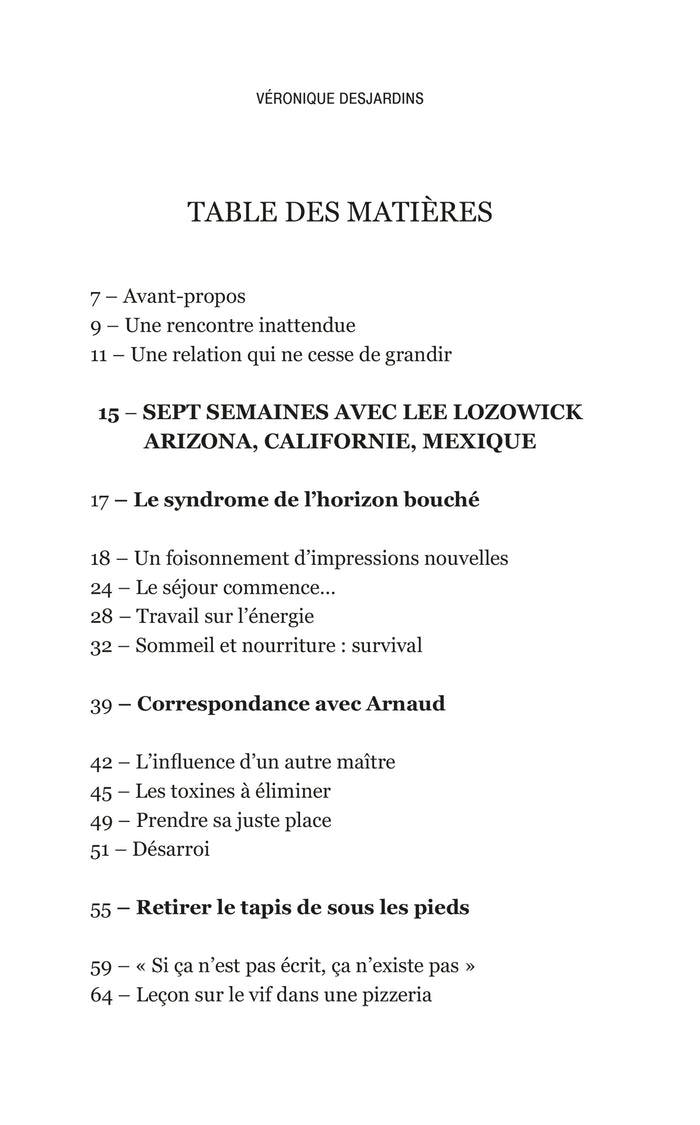 La parole retrouvée - Un voyage avec Lee Lozowick