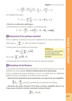 ABC BAC Excellence - Ambition Prépa - Physique Chimie - Term