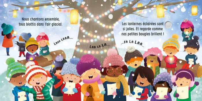 Vive l'hiver ! - Mon livre sonore et lumineux - Dès 6 mois
