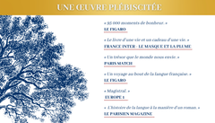 Dictionnaire Historique de la langue française - coffret 3 volumes - bleu