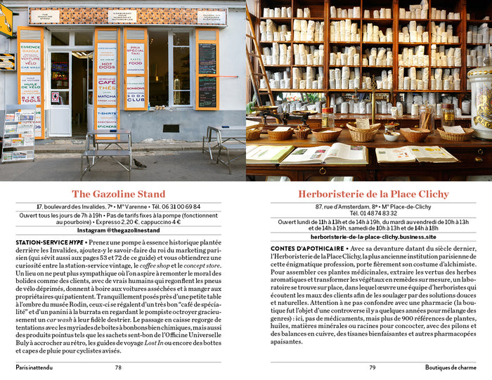 Paris inattendu - 100 lieux secrets et enchanteurs