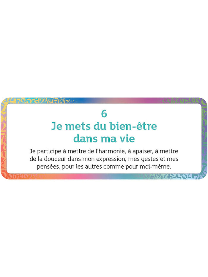 La petite boîte de la numérologie pour une impulsion positive dans ma journée