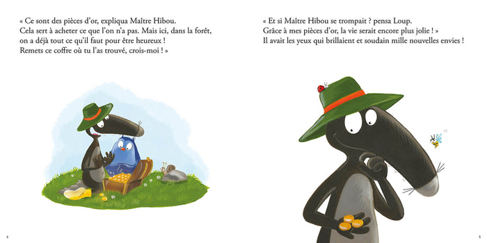 Le loup qui voulait être heureux