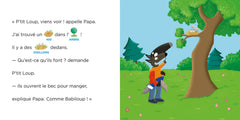 JE LIS AVEC TOI - P'TIT LOUP AIME LES BEBES ANIMAUX