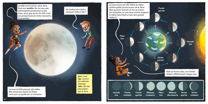 Estelle et Noé à la découverte de l'univers !