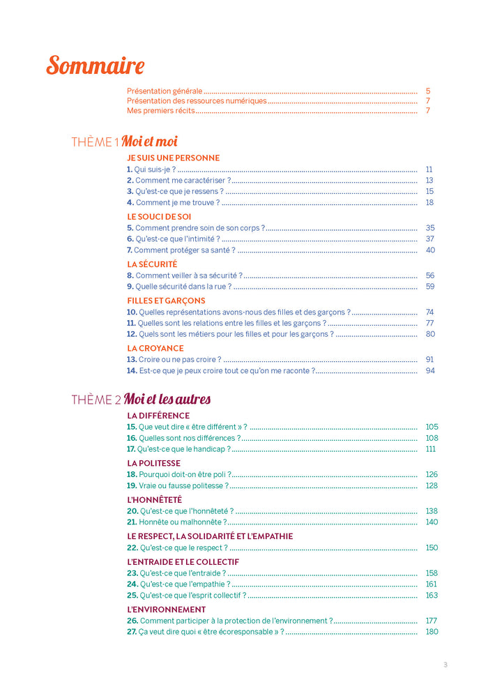 Enseignement moral et civique cycle 2 + ressources numériques
