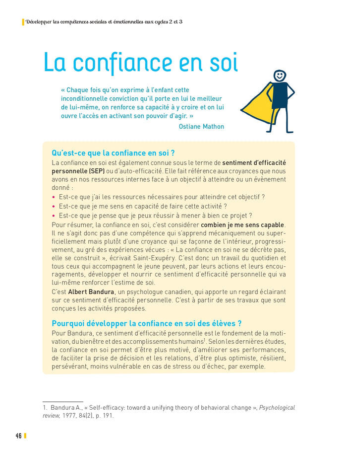 Développer les compétences sociales et émotionnelles Cycles 2 et 3