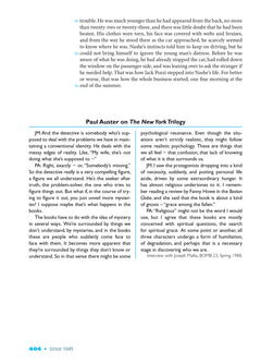 An introduction to american litterature - Time present and time past