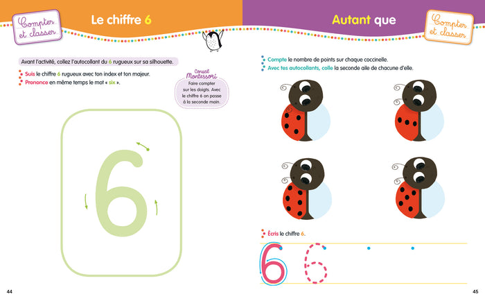 Montessori Mon année de Grande Section