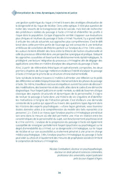 Manuel de criminologie