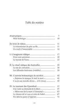 La mort vivante - Vie et mort dans la spiritualité indienne