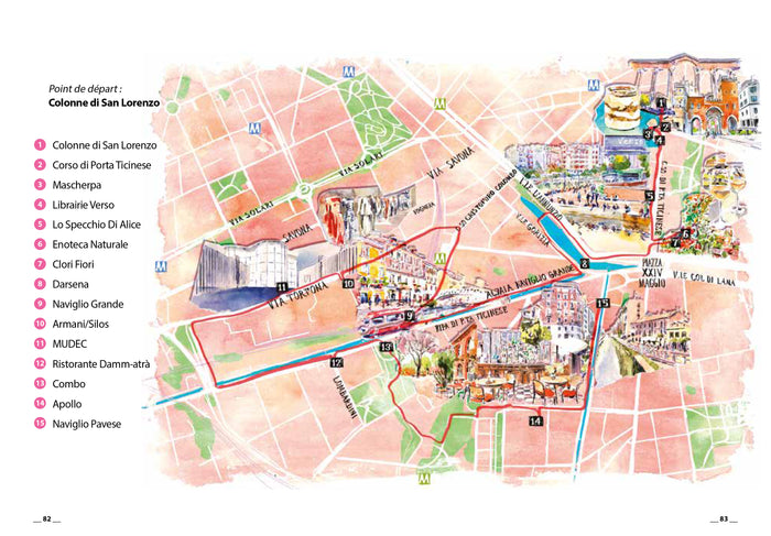 Milan à pied - Curiosités et petites découvertes