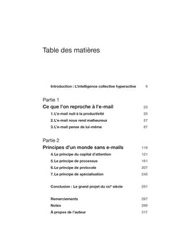 Travailler sans E-mails
