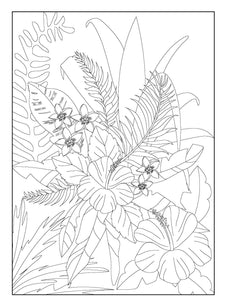 Tahiti - 100 dessins à colorier