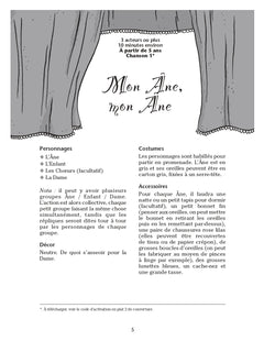 Chansons et comptines revisitées au théâtre 5-8 ans