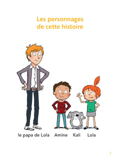 Kali et le mérou unité 1