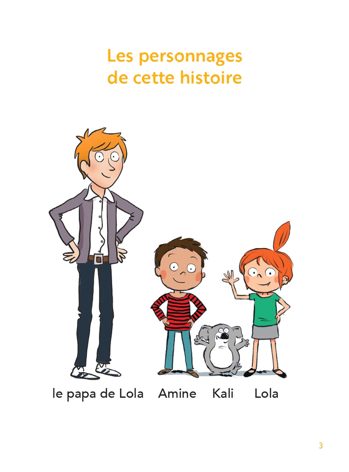 Kali et le mérou unité 1