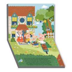 MON LIVRE POP-UP - LES TROIS PETITS COCHONS