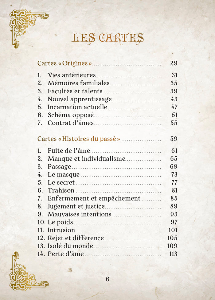 Les mémoires de l'âme