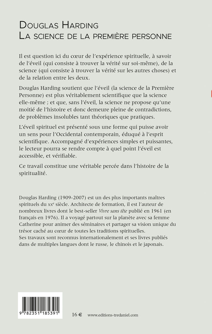 La science de la première personne - Qui êtes-vous vraiment ?
