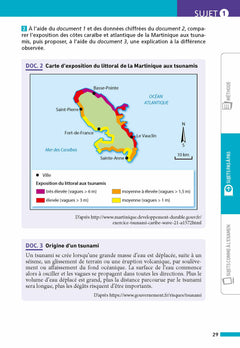 Annales Brevet Physique Chimie - SVT - Techno 2025 - Corrigé