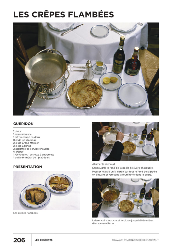 Travaux pratiques de restaurant