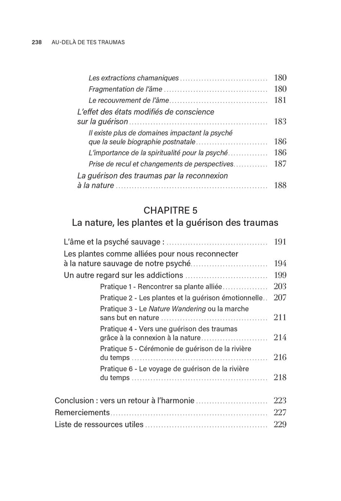 Au-delà de tes traumas