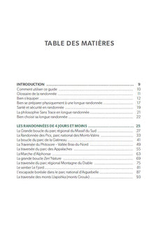 Les longues randonnées du Québec - 25 parcours de 2 jours et plus pour sévader en toutes saisons
