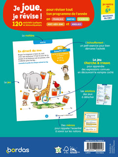 Je joue, je révise ! - Je rentre en 6e