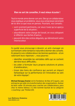 Le guide de l'anti-manager - Pourquoi les meilleures coachs ne donnent pas de conseils