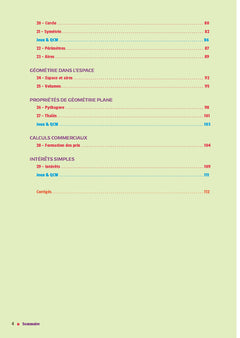 Mon cahier pour assurer en maths