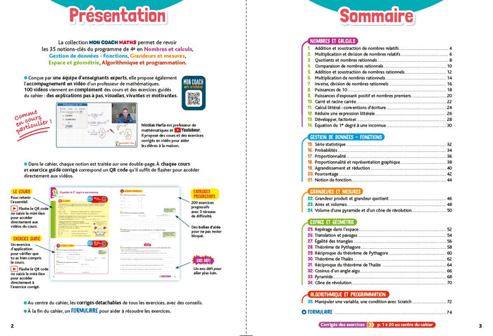 Mon coach maths 4e