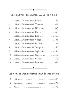 Lilith, la lune noire - Oracle de l'alchimie cosmique
