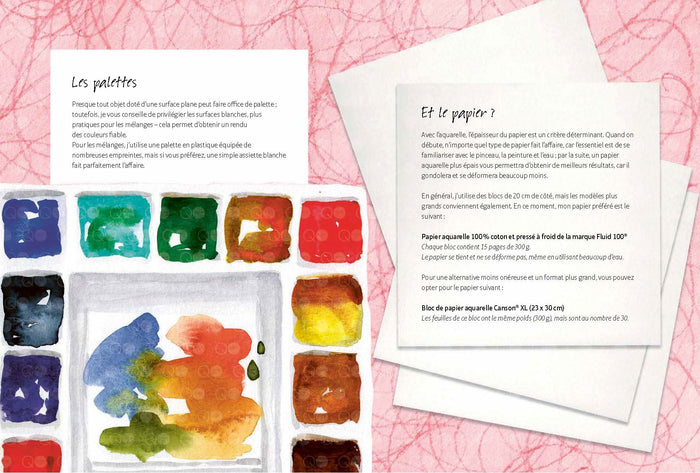 S'amuser avec l'aquarelle