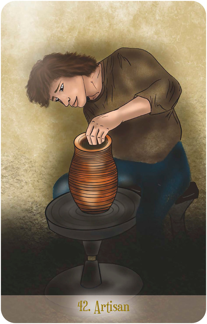 Réminiscence de vies antérieures - Cartes oracle