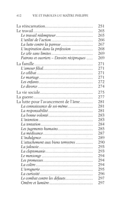 Vie et paroles du maître Philippe