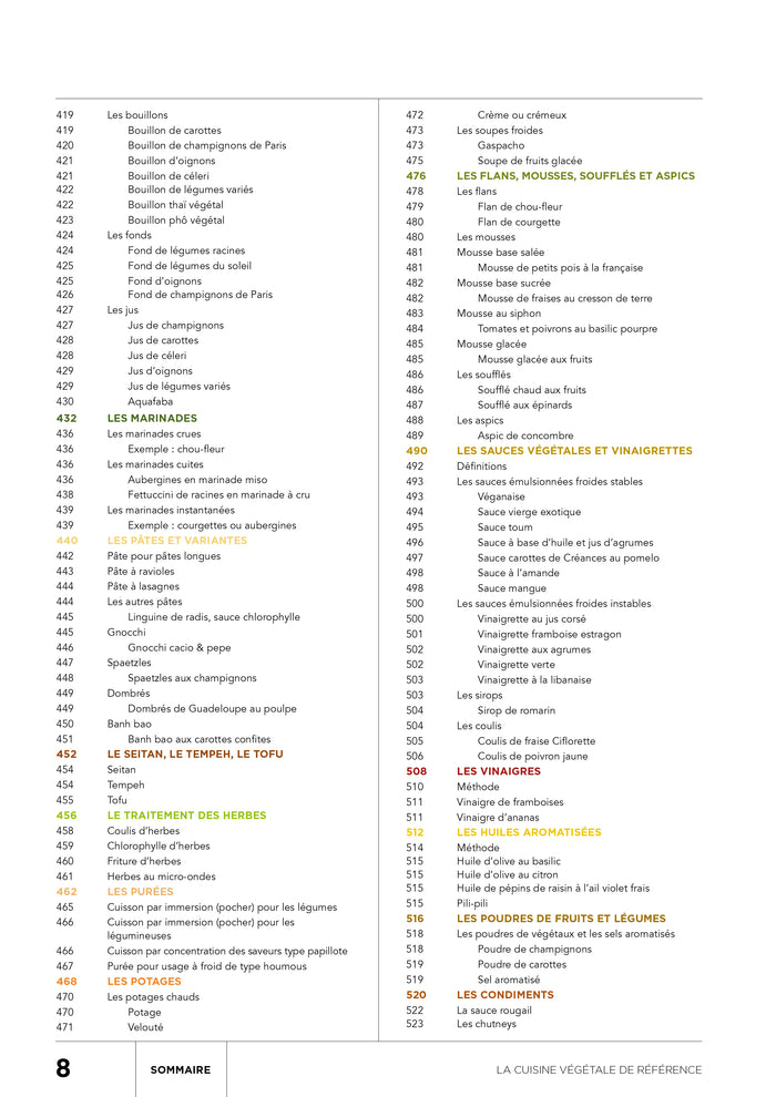 La cuisine végétale de référence