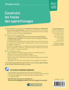 Construire les traces des apprentissages maternelle